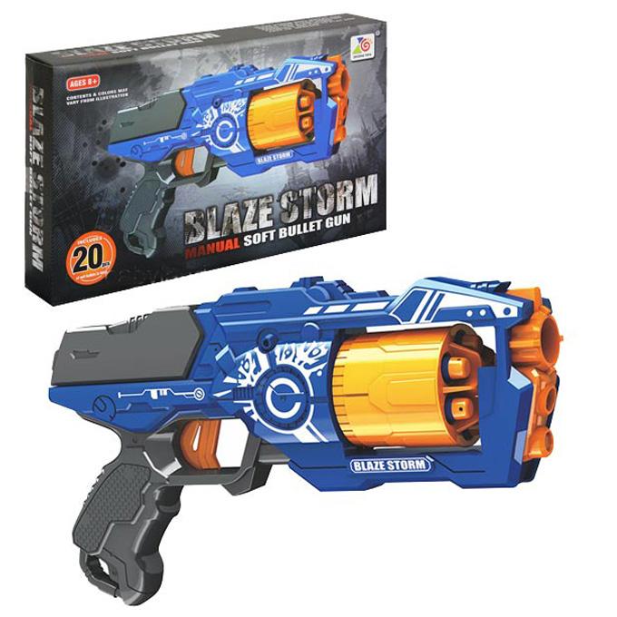 Blaze Storm Foam Dart Gun – Soft Bullet Toy