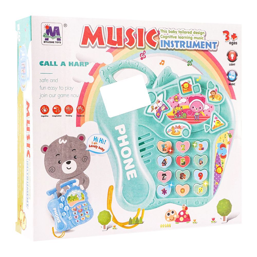 Good Friend Musical Melodies Telephone Toy For Kids (Cell Operated) Box packed