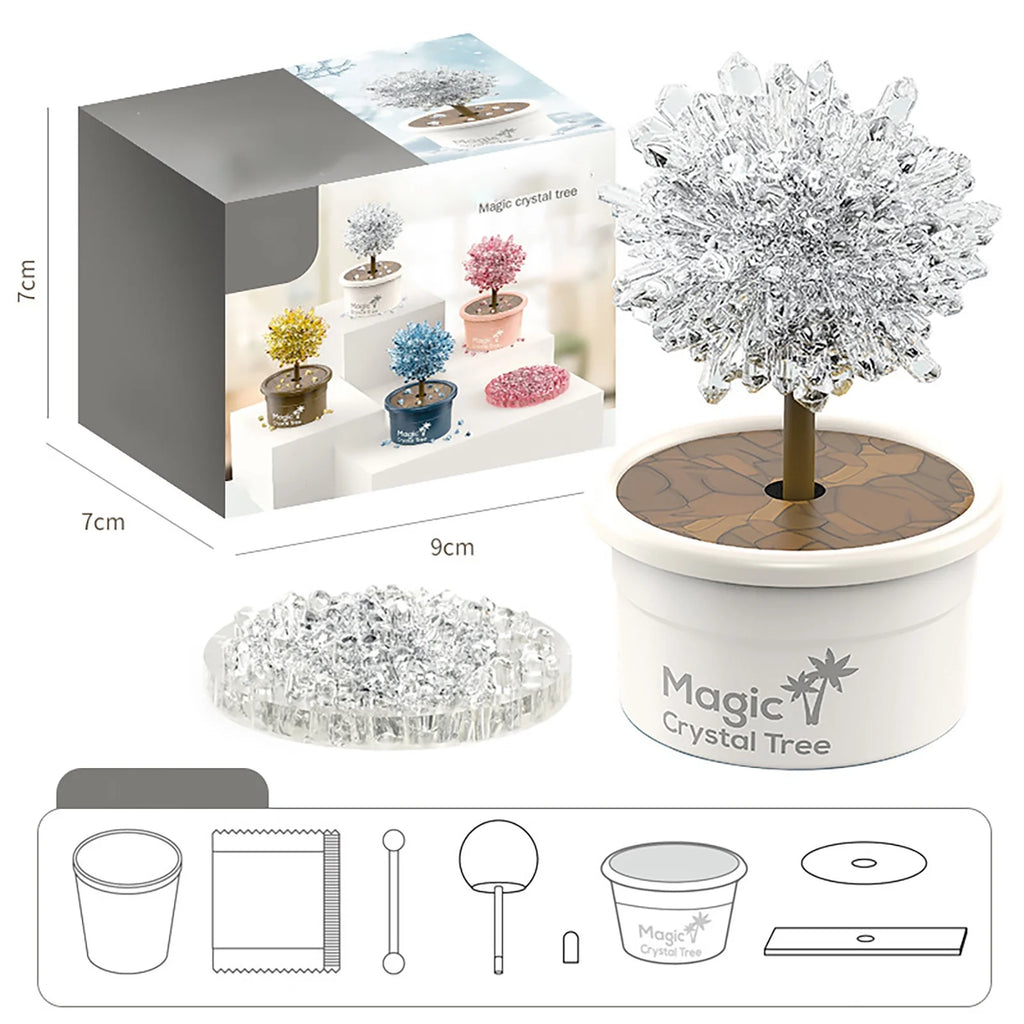 STEM Toy Educational Crystal Growing Tree Science Experiment Kit for Kids