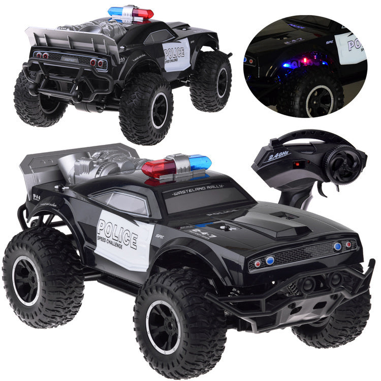 2.4G High-Speed RC Car (1:8 Scale) – Light & Sound, USB Charging