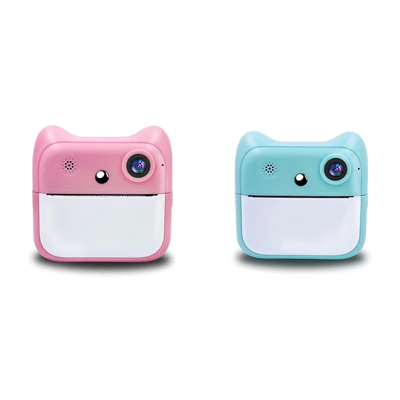 2025 HD Mini Print Camera Children's Thermal Print Digital Camera Black and White Print Camera Suitable for Children