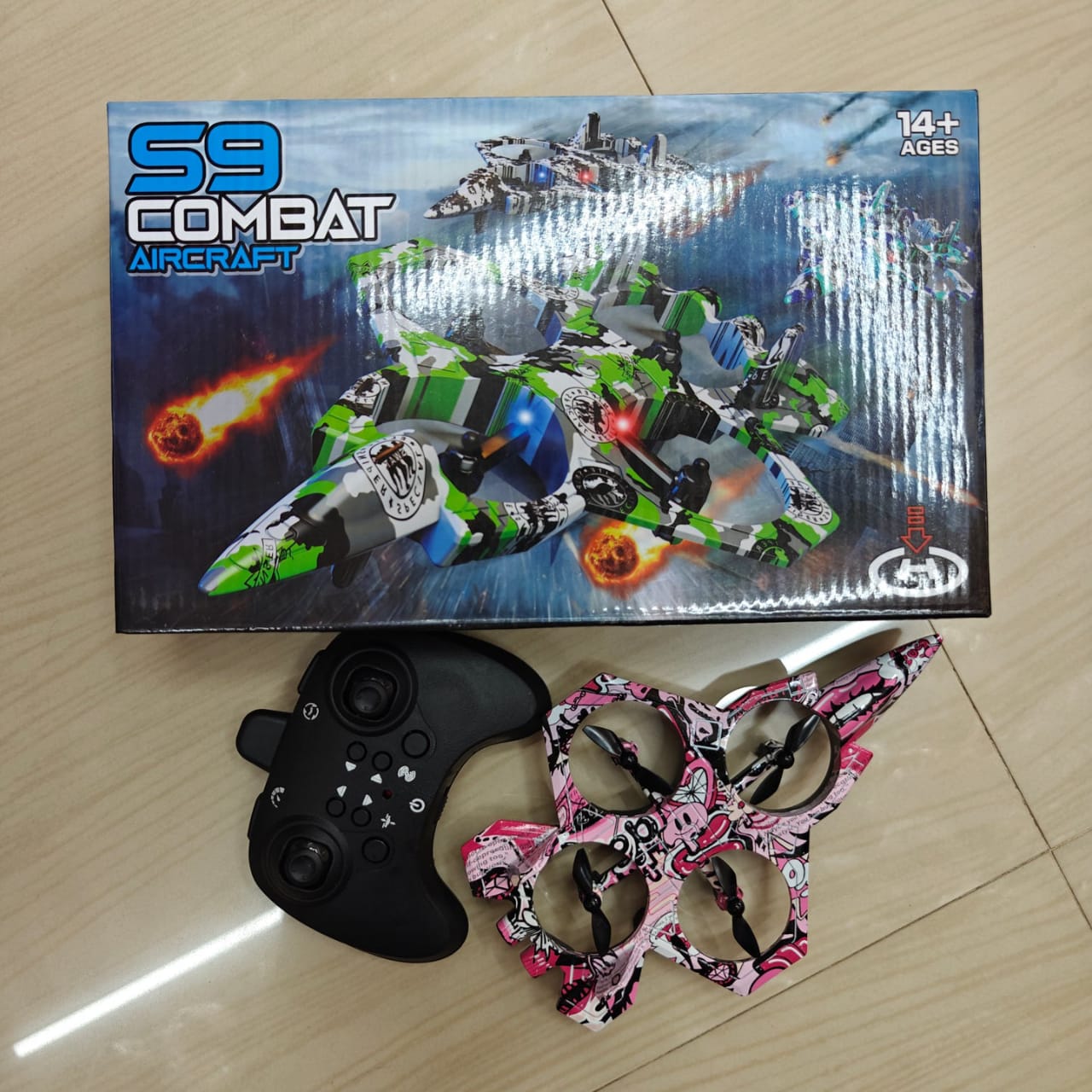 Remote Control Airplanes Toy RC Jet Fighter Drone Plane for Kids RC Aircraft