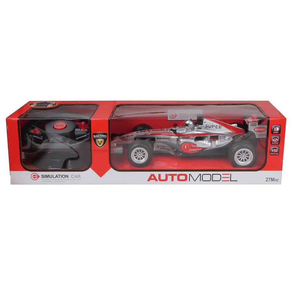 1:12 RC F1 Racing Car - Electric Simulator with Remote Controller