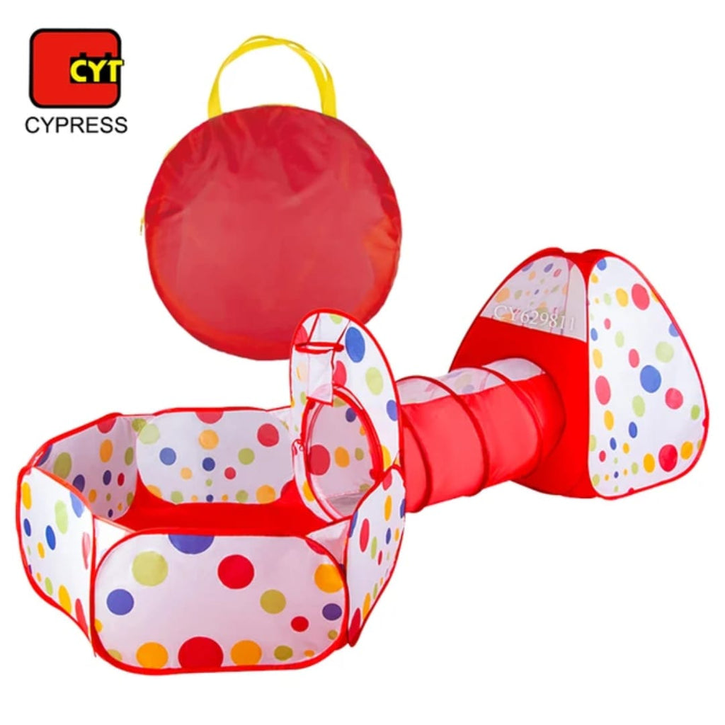 3 in 1 Foldable Tunnel Tent House
