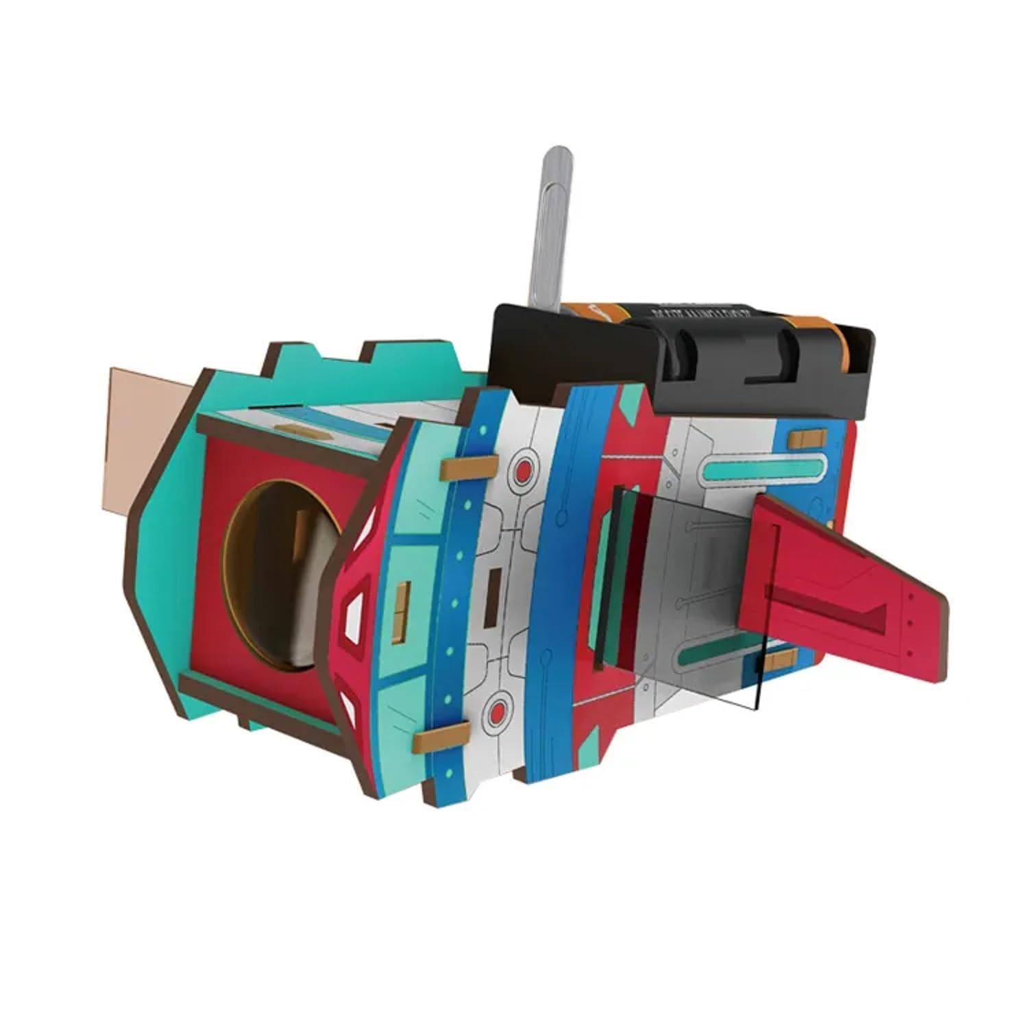 STEAM Science Experiment Kit 4-in-1 – Electricity Powered DIY Building Set with Space Carousel, Sun-Earth-Moon System, Ferris Wheel & UFO Lamp