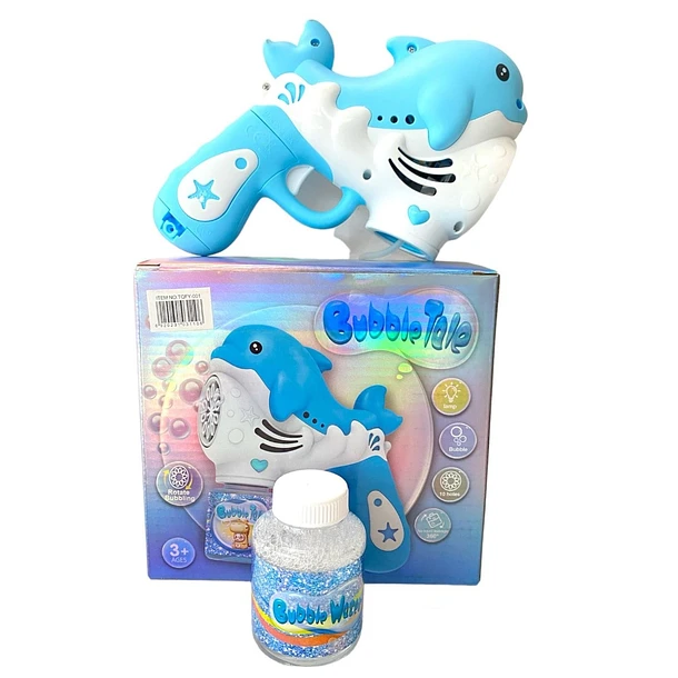 Dolphin Style Bubble Gun For Kids