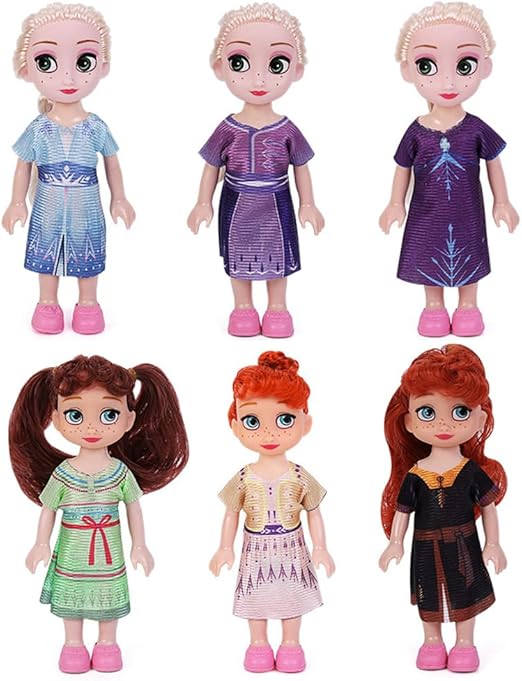 11-Inch Solid Frozen Doll Set