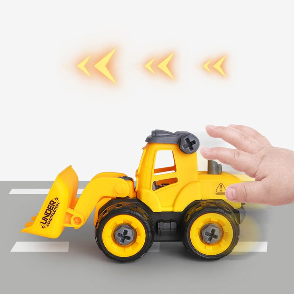 Kids Take-Apart Construction Truck Toy Set with Screwdriver (3+)
