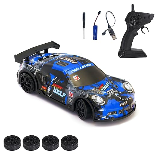 RC Drift Car with Racing & Drift Tires – 2.4GHz Remote Control Car