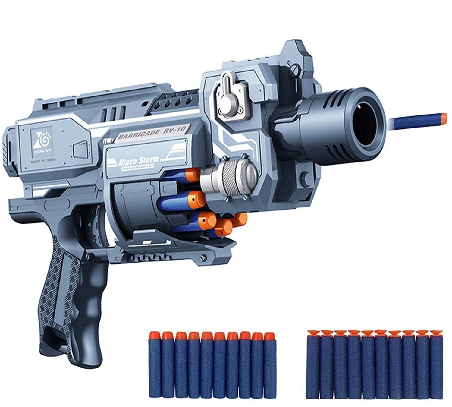 Blaze Storm Barricade RV-10 Battery Operated Semi Auto Nerf Gun