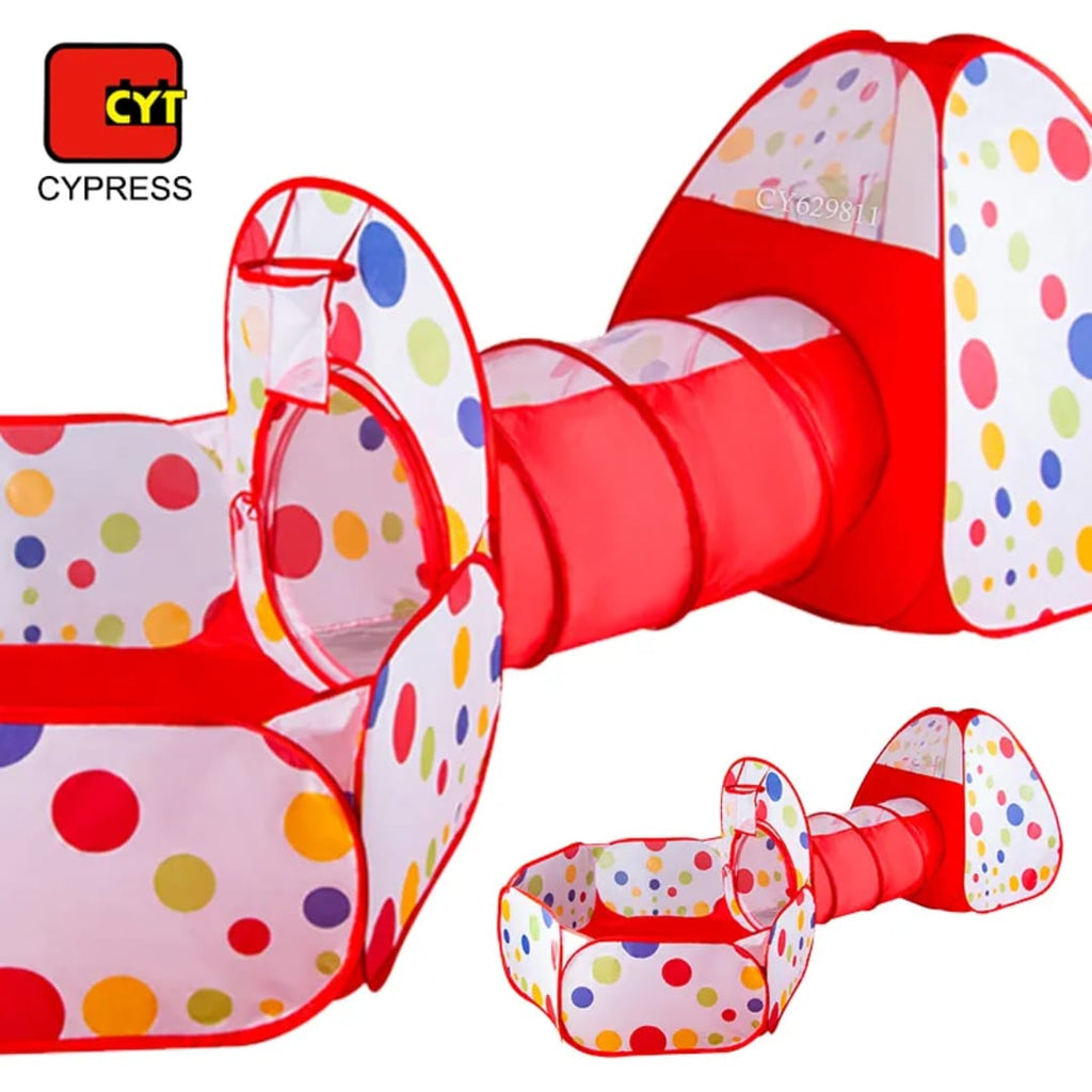 3 in 1 Foldable Tunnel Tent House