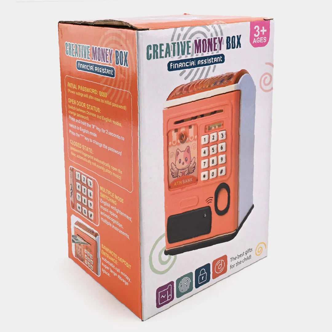 CREATIVE MONEY BOX ATM MACHINE ELECTRONIC TOY FOR KIDS