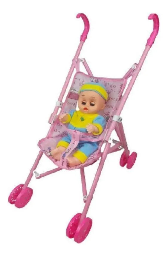 Children's Baby Doll folding stroller