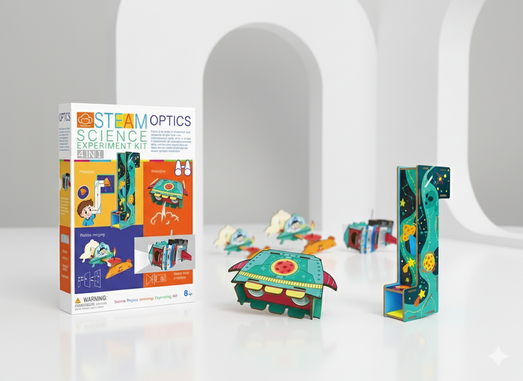 DIY Science and Education Optics 4-in-1 Set