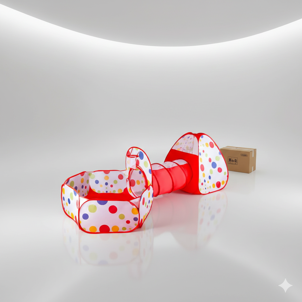 3 in 1 Foldable Tunnel Tent House