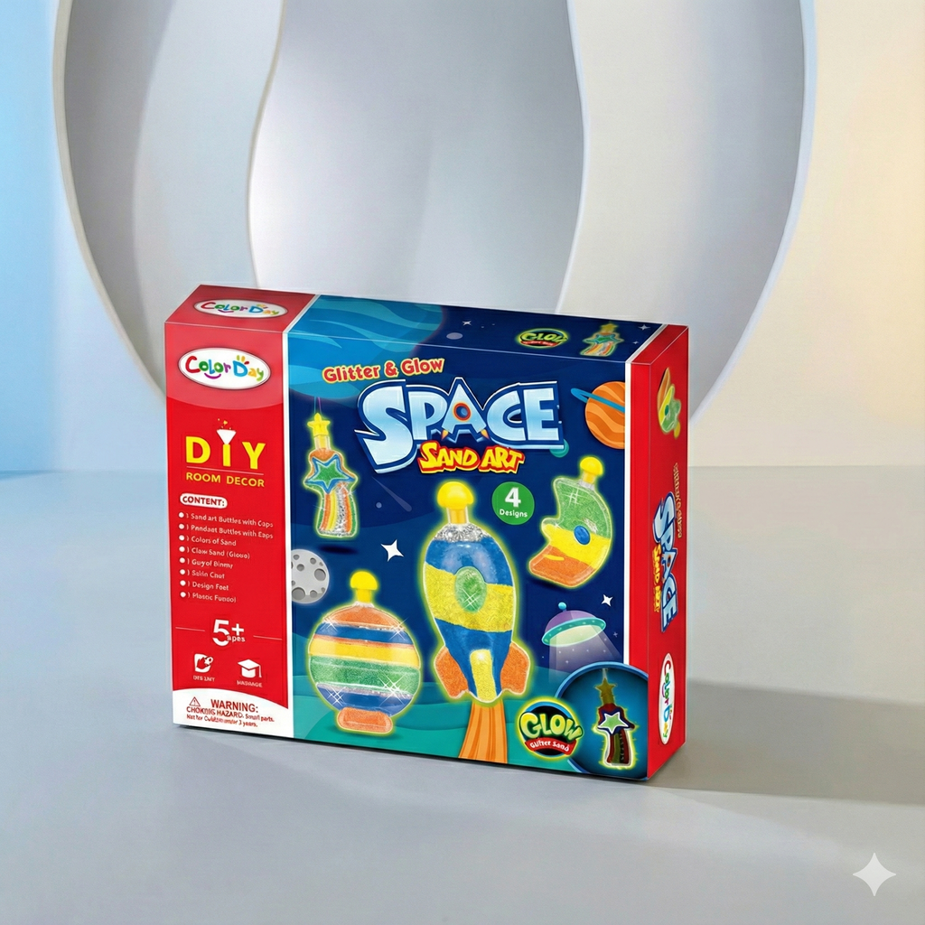 DIY Sand Art Kit for Kids – Creative STEM Craft Set