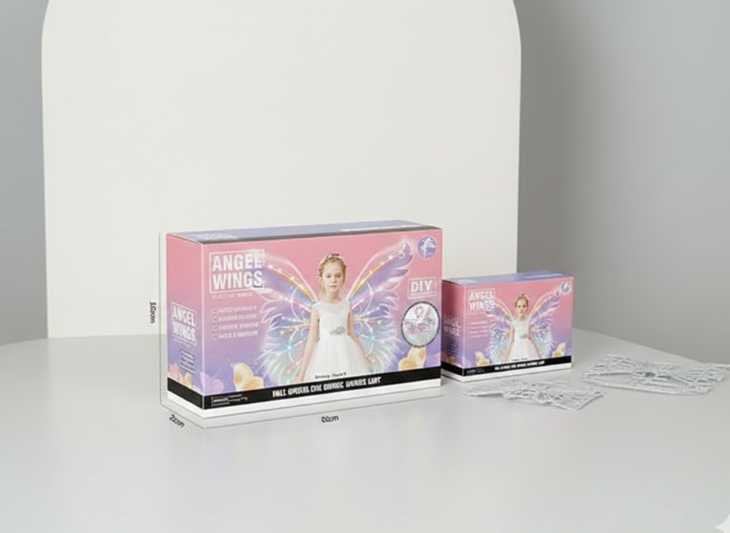 Electric Swinging Butterfly Wings Outdoor Backpack (with Lights and Music)