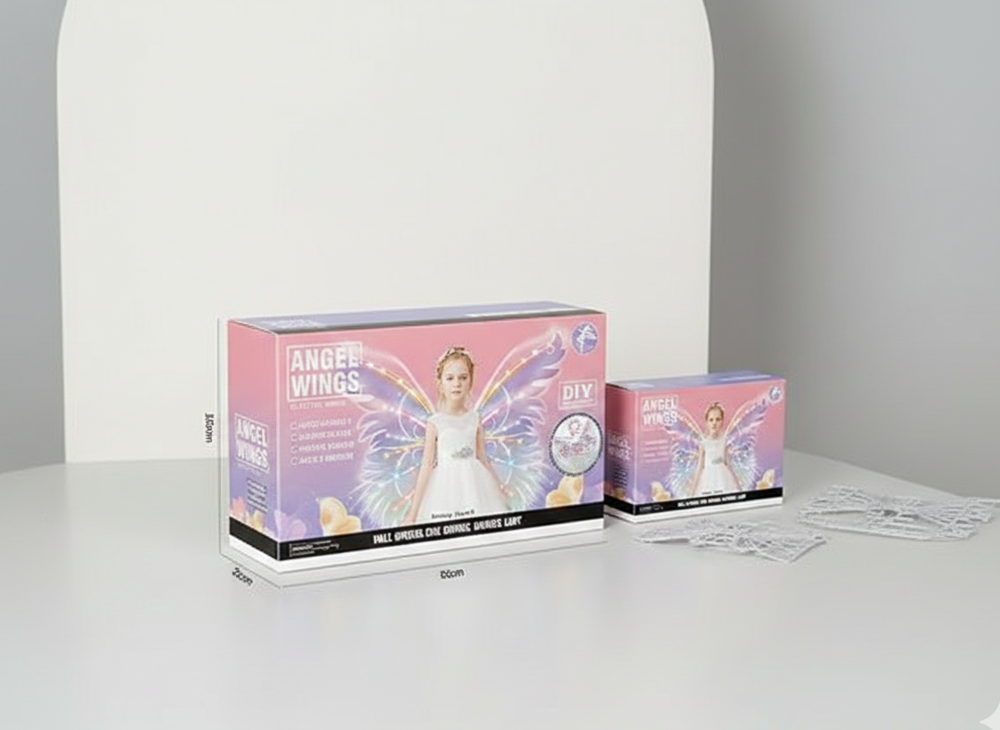 Electric Swinging Butterfly Wings Outdoor Backpack (with Lights and Music)