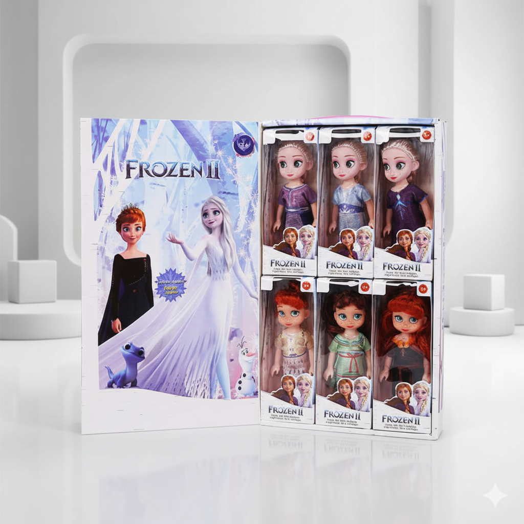 11-Inch Solid Frozen Doll Set