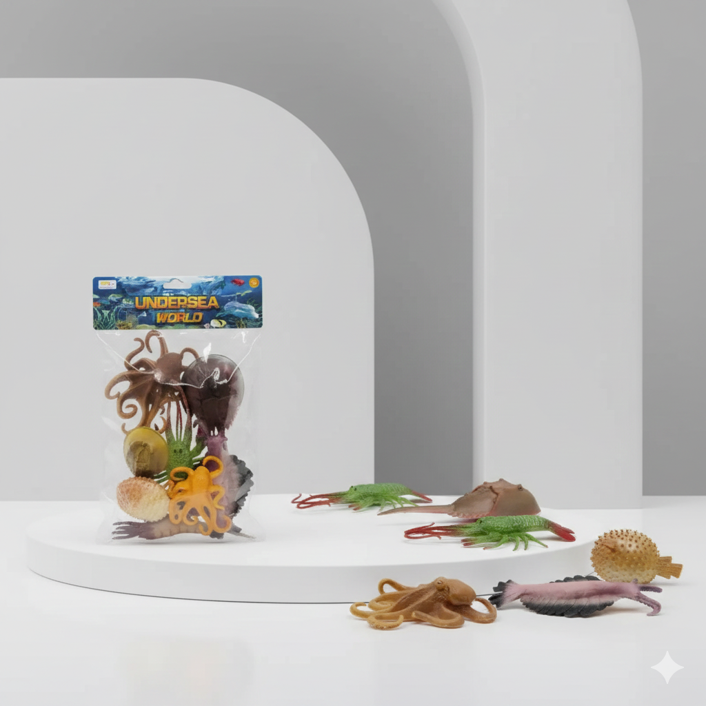 Prehistoric Sea Creatures Toy Set