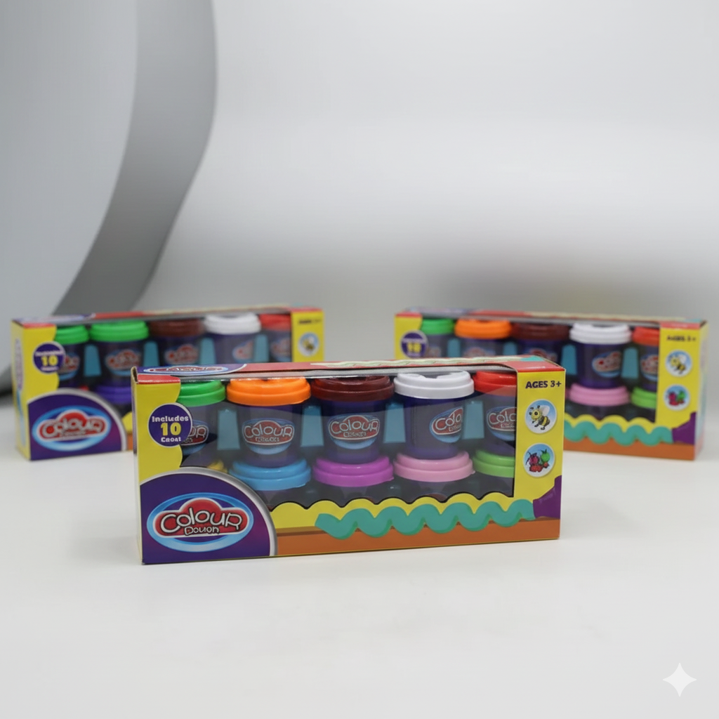 Kids Play Dough Set Pack of 10