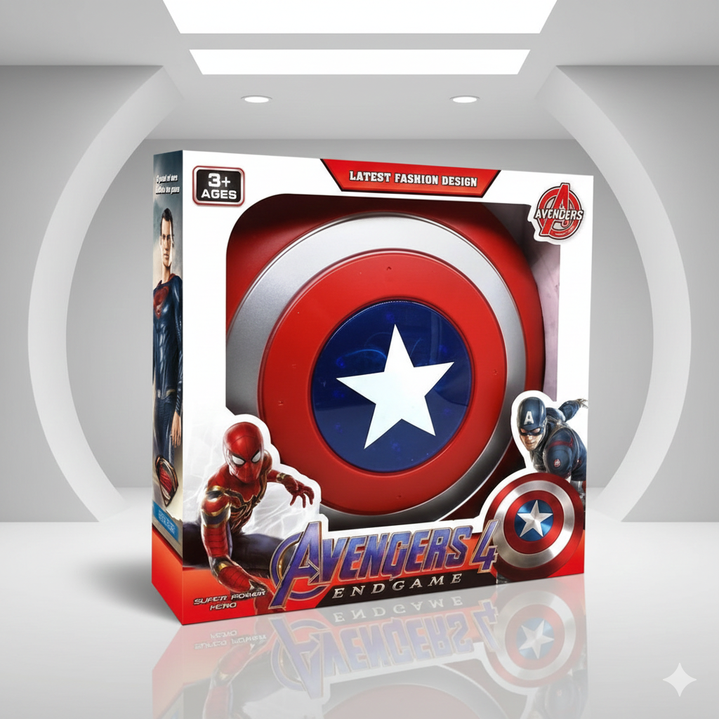 Avengers Captain America Shield Toy with Sound and Lights