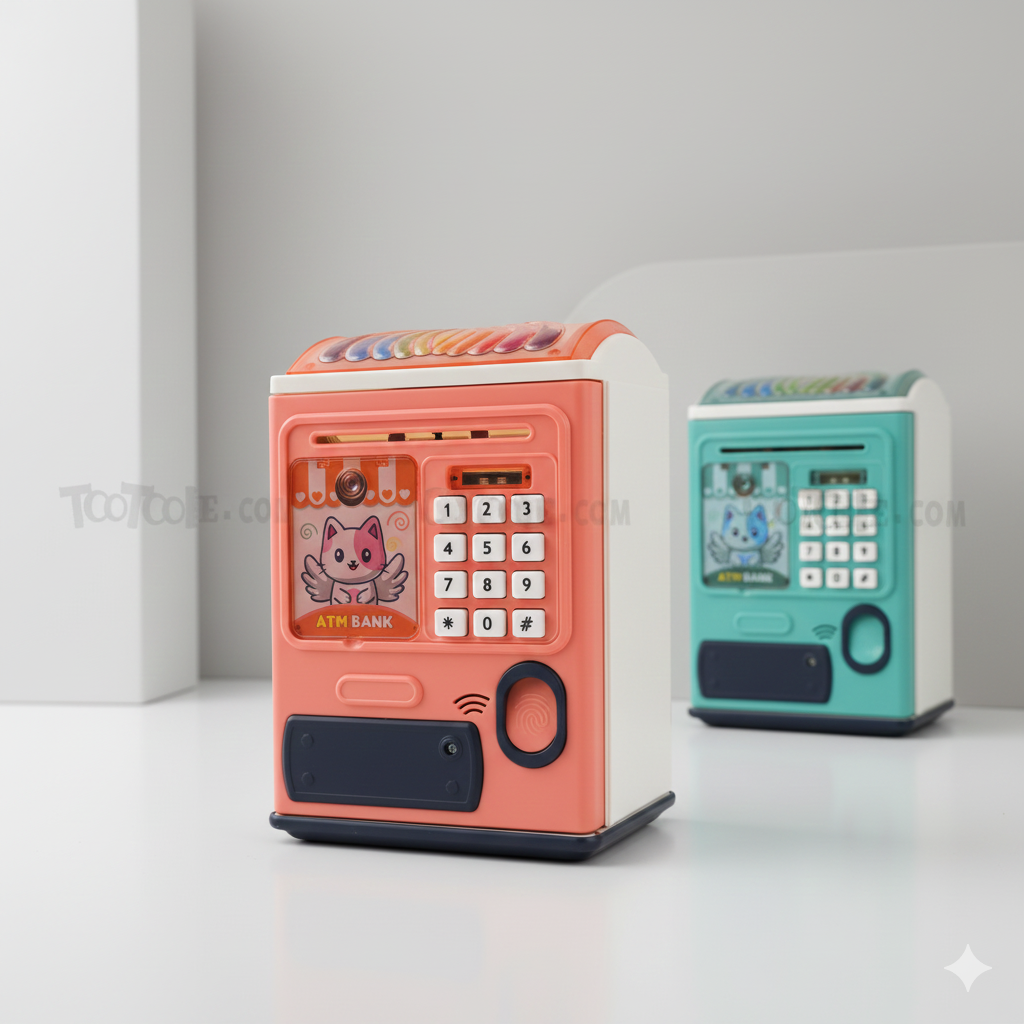 CREATIVE MONEY BOX ATM MACHINE ELECTRONIC TOY FOR KIDS