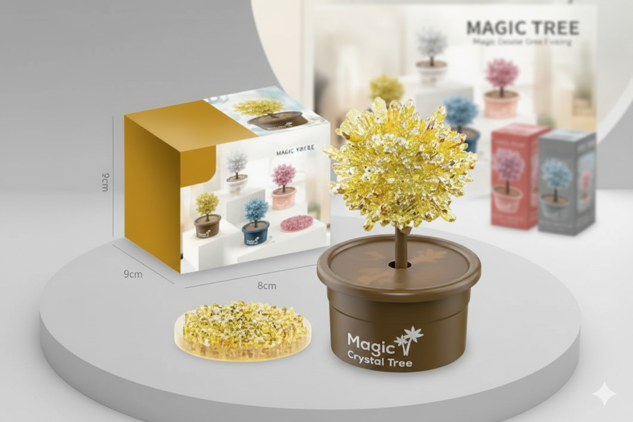 STEM Toy Educational Crystal Growing Tree Science Experiment Kit for Kids