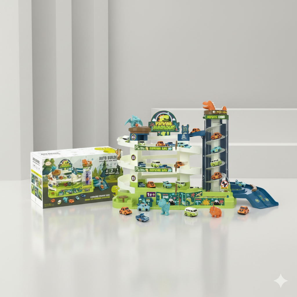 Auto Dinosaur Parking Lot