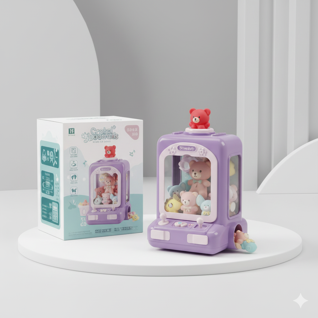 Doll Machine Plush Claw Puller Toy