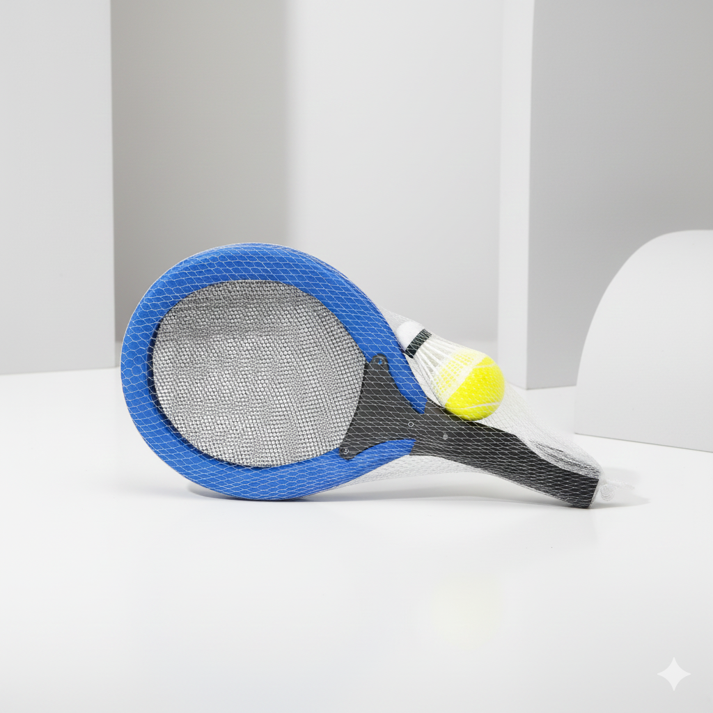 Mini Racquet Set with Net & Carry Bag