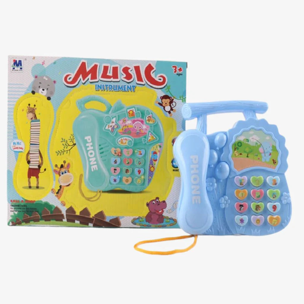 Good Friend Musical Melodies Telephone Toy For Kids (Cell Operated) Box packed