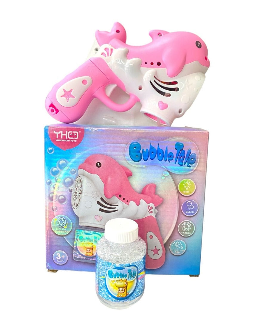 Dolphin Style Bubble Gun For Kids