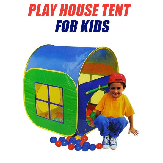 Kids Play House Tent – Indoor & Outdoor Pop-Up Play Tent for Children