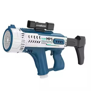 57-Hole Automatic Bubble Gun with Water Absorption