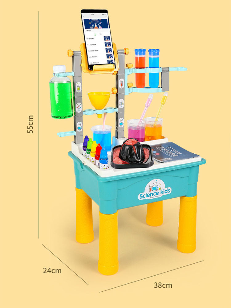 Kids Science Laboratory STEM Toy – Educational Experiment Table Kit