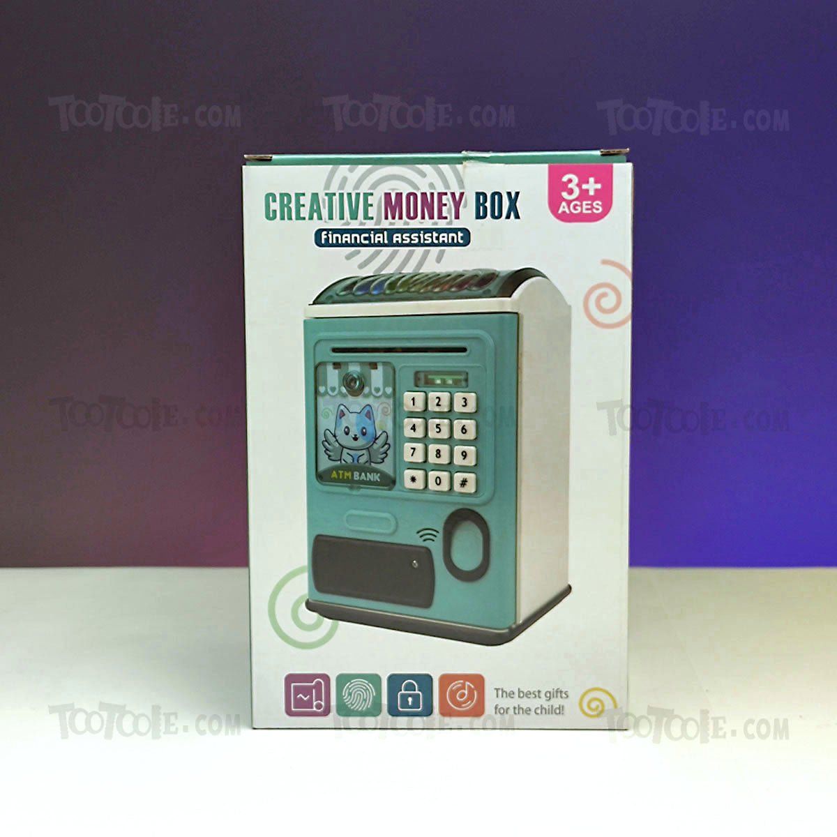 CREATIVE MONEY BOX ATM MACHINE ELECTRONIC TOY FOR KIDS
