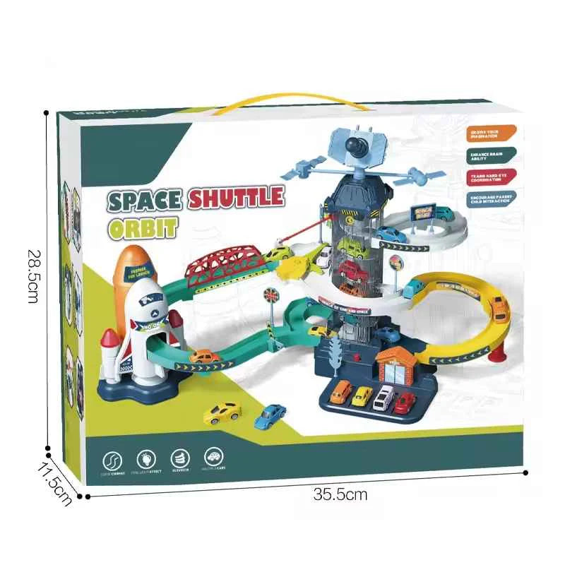 Space Shuttle Orbit Electric Parking Lot Playset