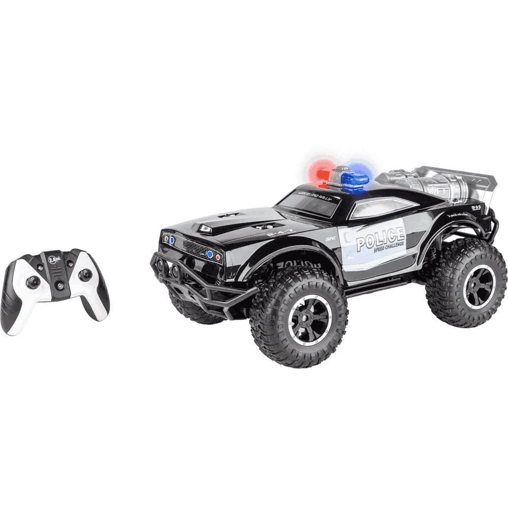 2.4G High-Speed RC Car (1:8 Scale) – Light & Sound, USB Charging
