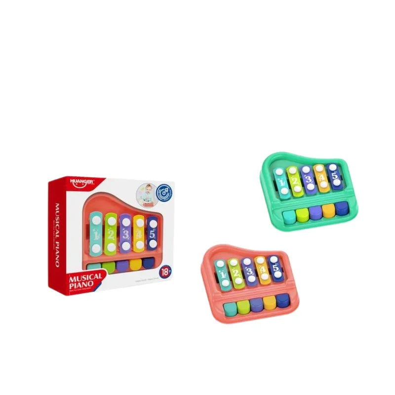 5-Keys Children’s Xylophone Toy – Musical Learning Instrument, 2 Colours Mix