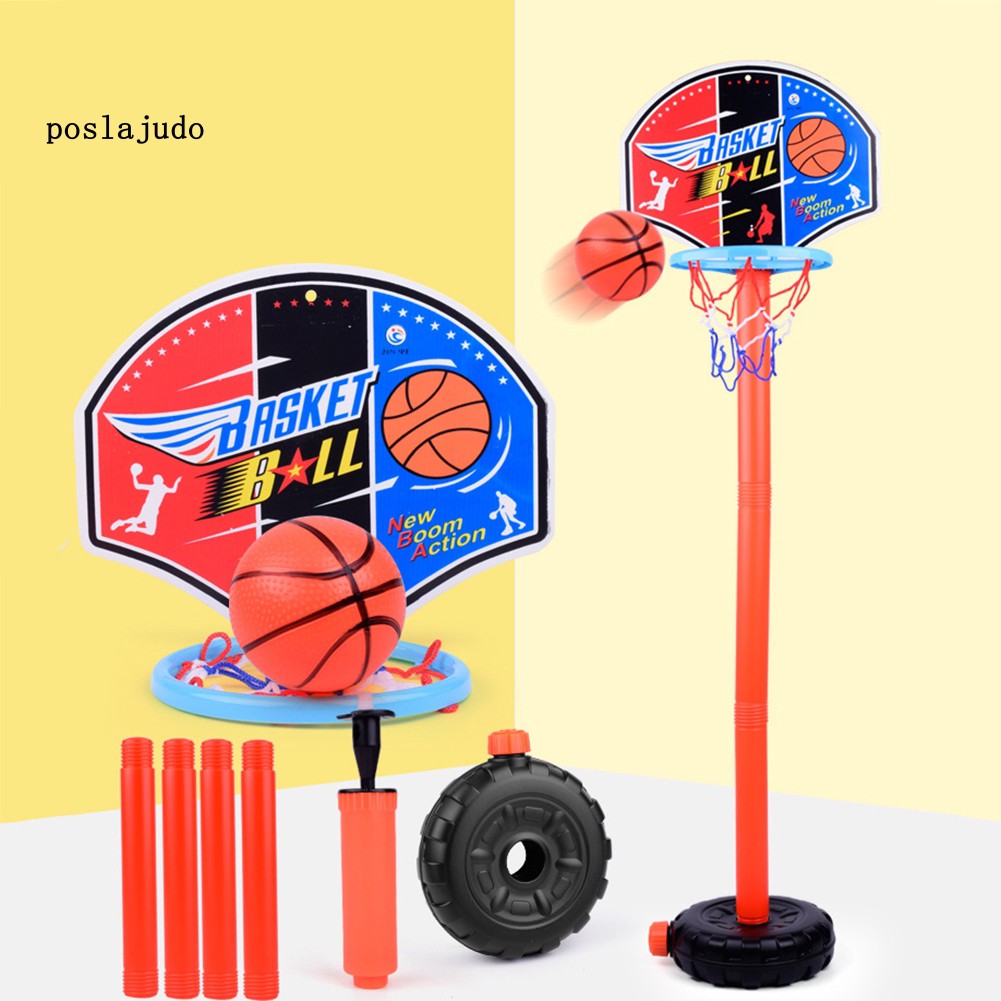 Kids Adjustable Basketball Hoop Set with Ball – Indoor & Outdoor Play (15 cm Hoop)