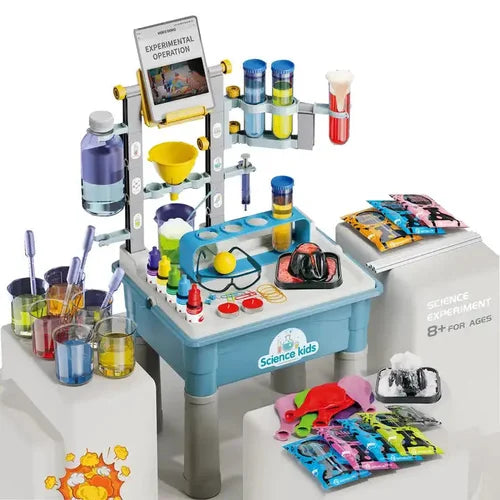 Kids Science Laboratory STEM Toy – Educational Experiment Table Kit