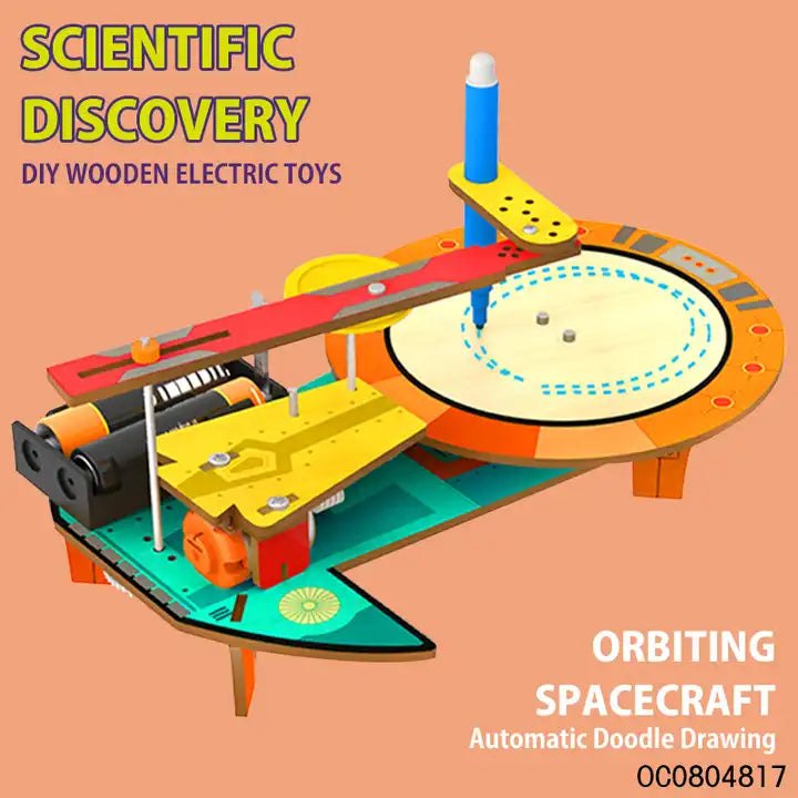 DIY Anti-Gravity Suspension Toys Kids Learning Educational Toys Wooden Science Model System STEM Toys