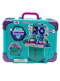 Kids Doctor Trolley Play Set – Medical Suitcase & Hospital Role Play Toy