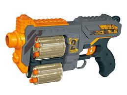 Wheel Double foam bullet pistol