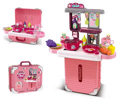 KITCHEN SET, PINK, CARD