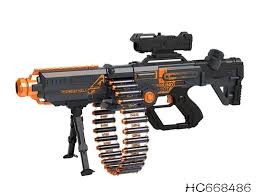 BLAZE STORM Battery powered gun with 60 soft bullets