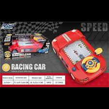 Steering Wheel Racing Car Game with Lights & Music