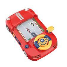 Steering Wheel Racing Car Game with Lights & Music