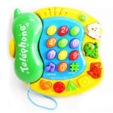 Good Friend Musical Melodies Telephone Toy For Kids (Cell Operated) Box packed